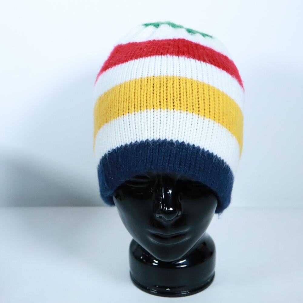 Hudson's Bay Co Stripes HBC Hat Iconic Unisex Acrylic Toque Winter Hat